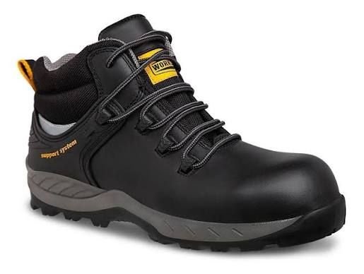 BOTAS DE TRABAJO NEGRO/GRIS