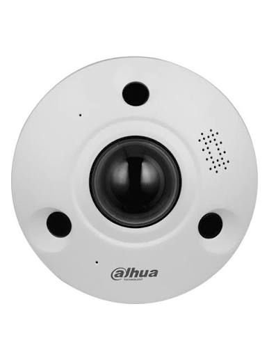 Cámara IP Fisheye Resolución de 12 MP/ Lente 1.85mm/ 360 Grados/ IR 10 de Mts/ IA WizMind/ Conteo de Personas/ Cantidad de Personas en Áreas/ Mapa de Calor/ PoE/ DWDR/ H.265/ IP67/ IK10/ E&S Alarma/ E&S Audio/ #FAB