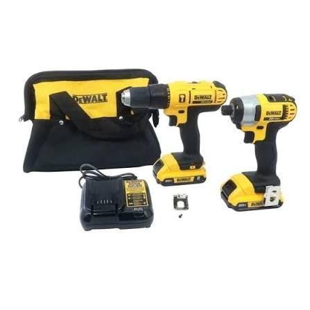 COMBO SIN CARBONES ROTOMARTILLO 1/2" + LLAVE DE IMPACTO 1/4" 20V