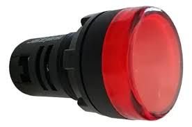 FOCO PILOTO LED ROJO 22MM