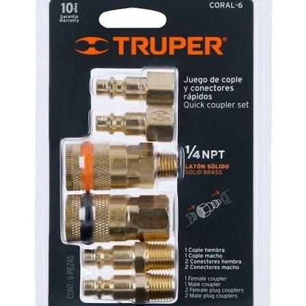 JUEGO DE COPLES RÁPIDOS TRUPER