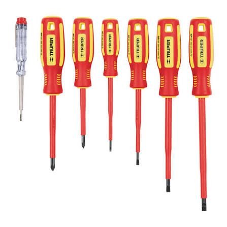 JUEGO DE DESARMADORES DIELÉCTRICOS